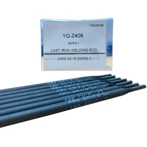 Z408 AWS A5.15 ENiFe-CI TIG Welding Rods Graphite Type Cast Iron Nickel Electrode 50-160A Current