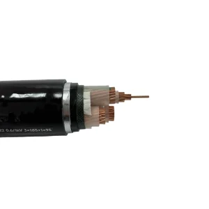 ZC YJV22 15kV/8.7kV XLPE Insulated PVC Sheathed Copper Power Cable Flame Retardant Steel Tape Armored 4 Core 120mm2