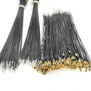 terminated Jumper Cable Silver plated Wire for Generations UFL1/3/4 RG113/137/178 Coaxial Welding Test Lead 1 Conductor